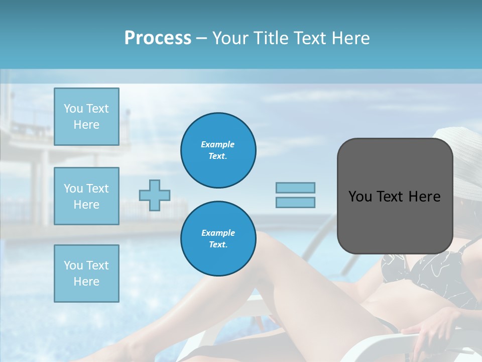 Deckchair Season Holiday PowerPoint Template