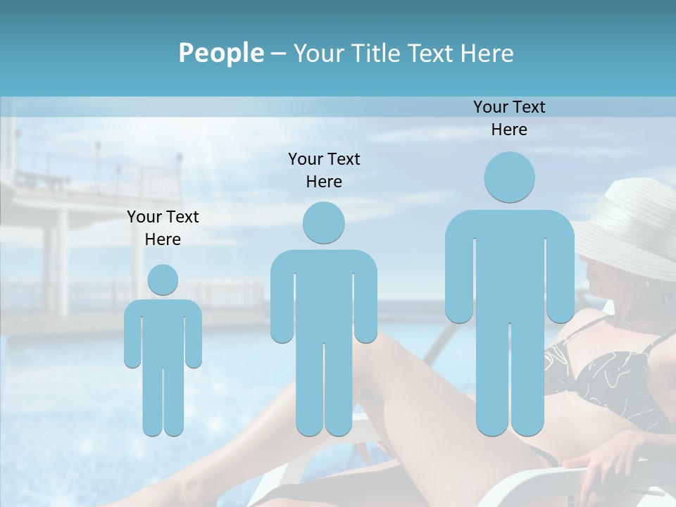 Deckchair Season Holiday PowerPoint Template