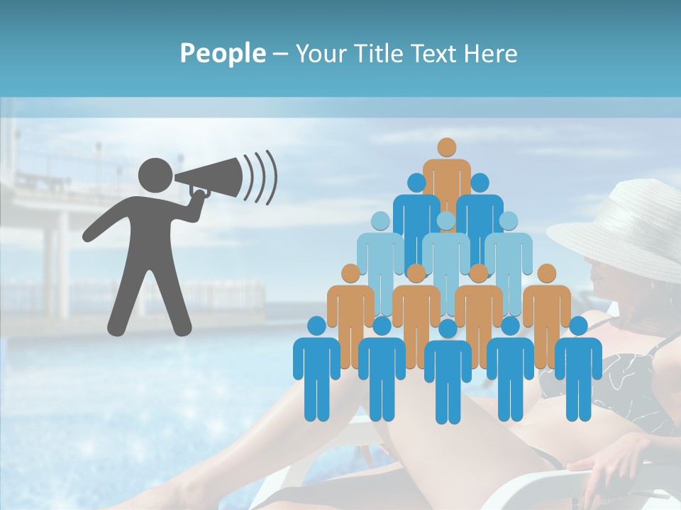 Deckchair Season Holiday PowerPoint Template