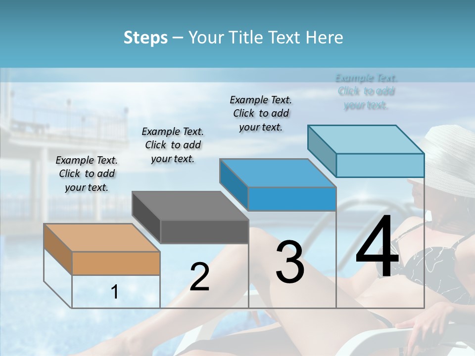 Deckchair Season Holiday PowerPoint Template