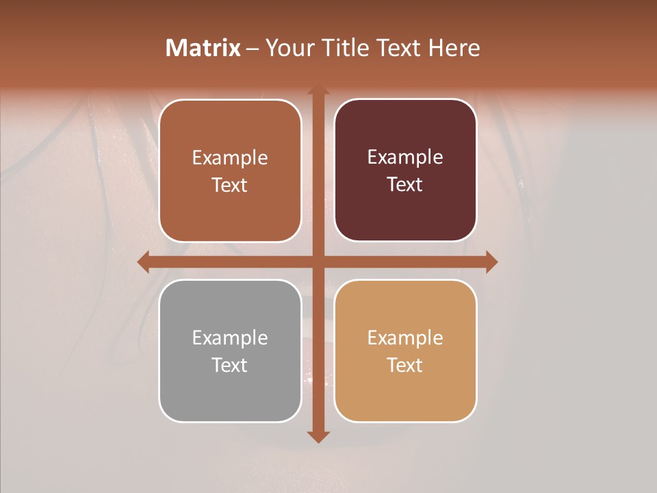 Pretty Makeup Hair PowerPoint Template