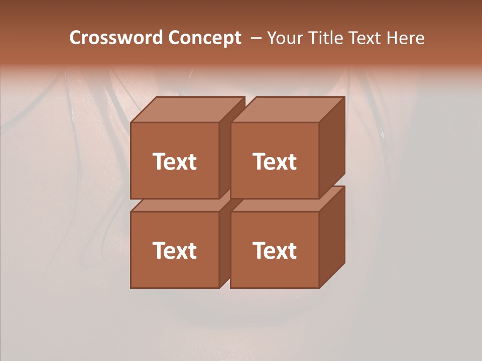 Pretty Makeup Hair PowerPoint Template