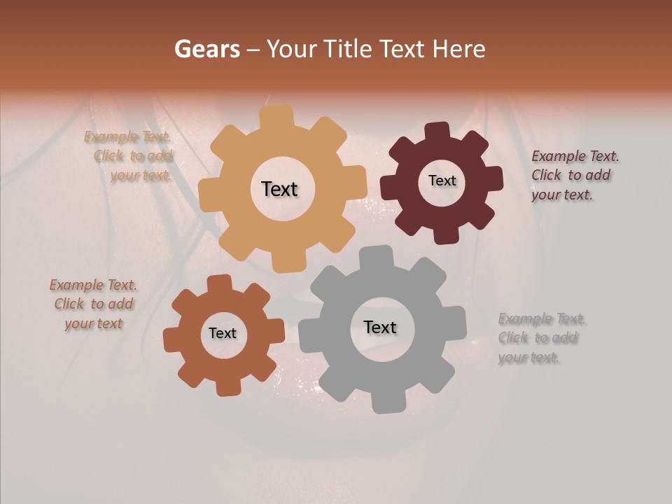 Pretty Makeup Hair PowerPoint Template