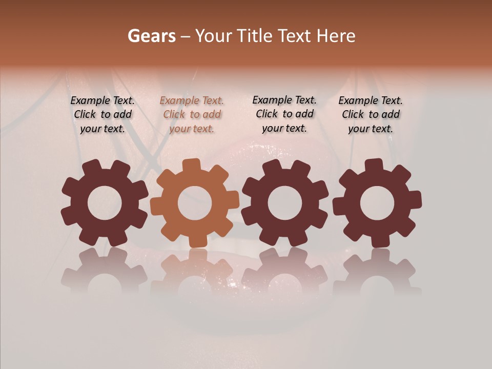 Pretty Makeup Hair PowerPoint Template