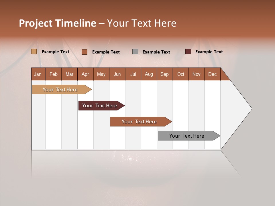 Pretty Makeup Hair PowerPoint Template