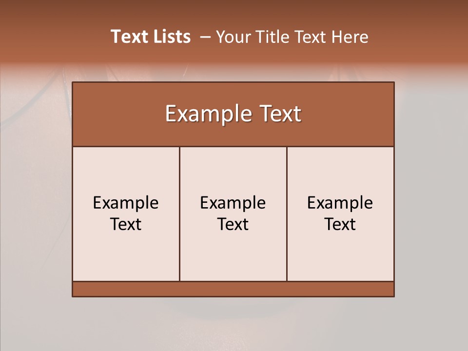 Pretty Makeup Hair PowerPoint Template
