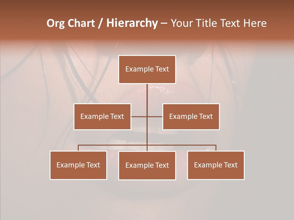 Pretty Makeup Hair PowerPoint Template