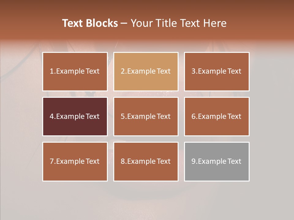 Pretty Makeup Hair PowerPoint Template