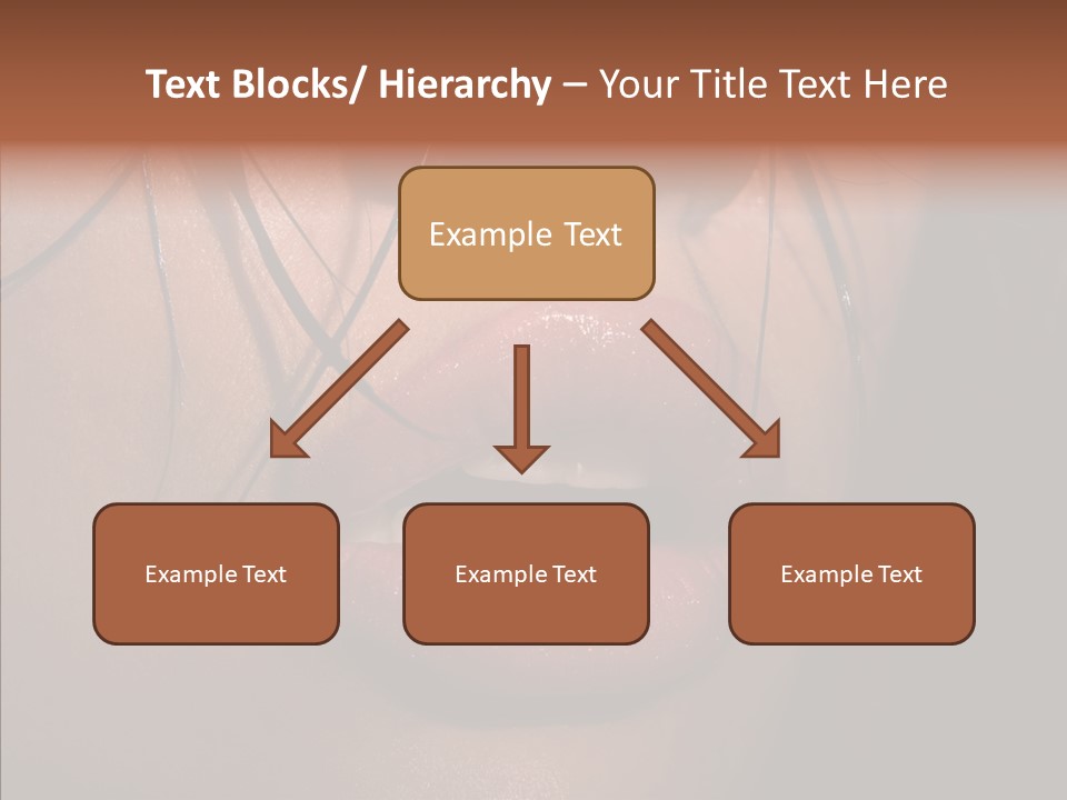 Pretty Makeup Hair PowerPoint Template