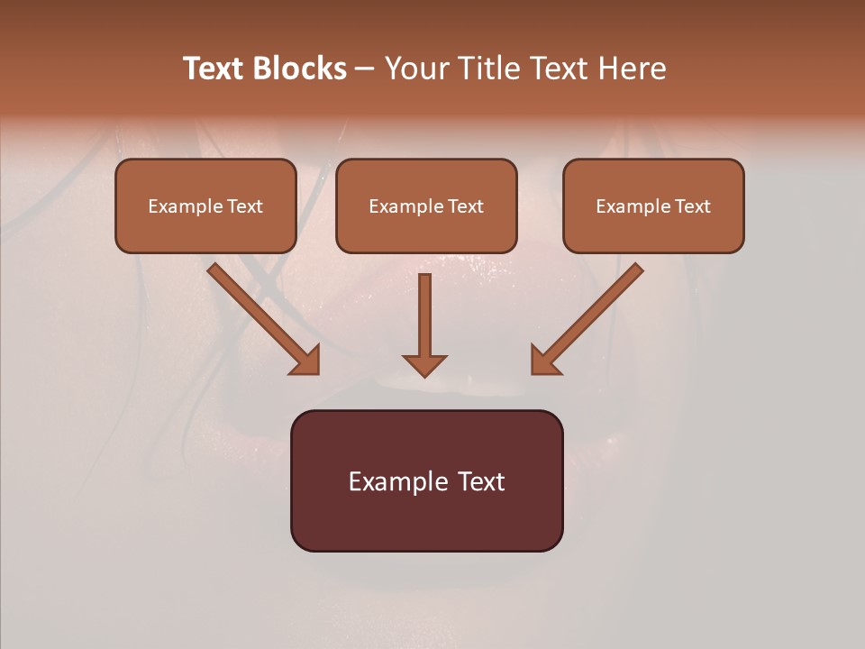 Pretty Makeup Hair PowerPoint Template