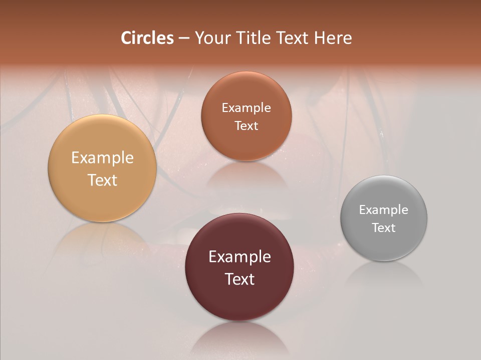 Pretty Makeup Hair PowerPoint Template