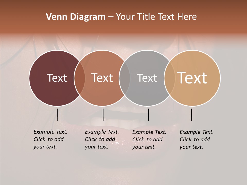 Pretty Makeup Hair PowerPoint Template