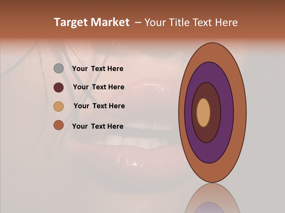 Pretty Makeup Hair PowerPoint Template