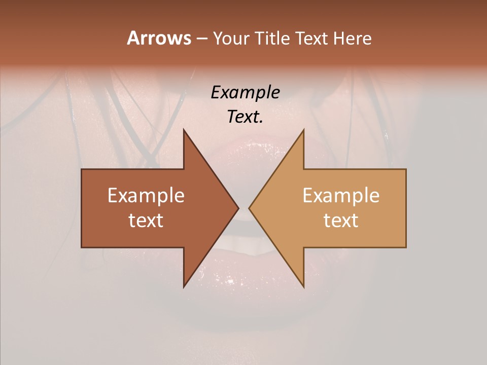 Pretty Makeup Hair PowerPoint Template