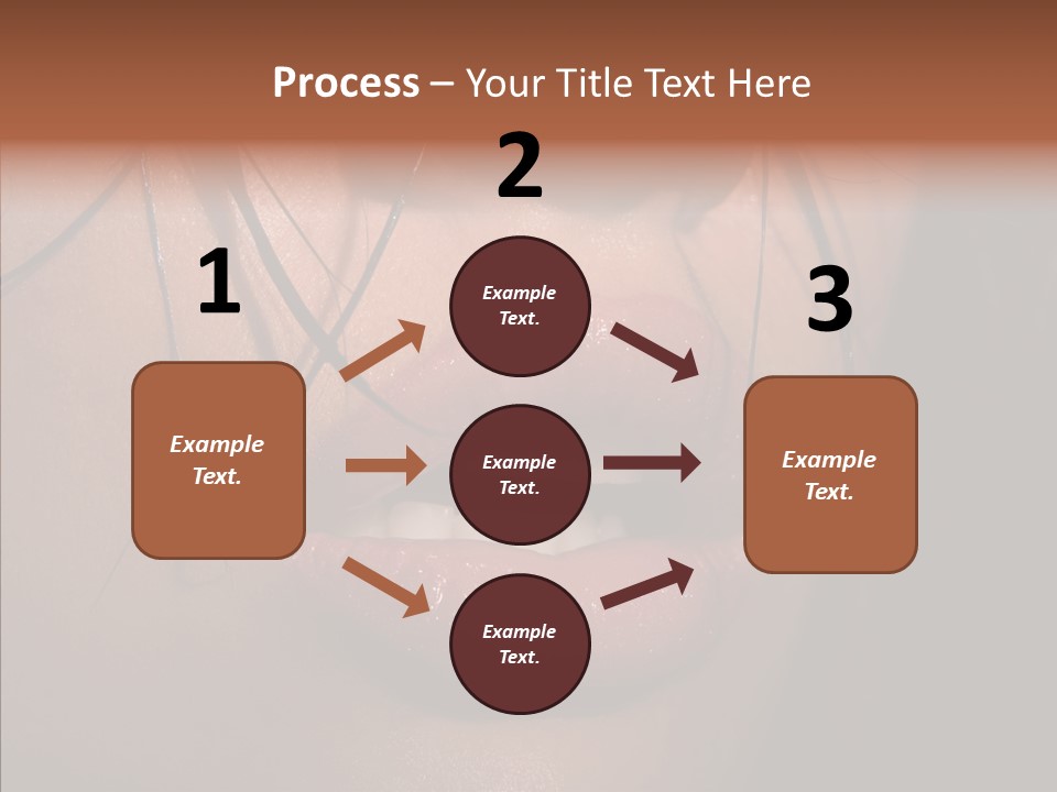 Pretty Makeup Hair PowerPoint Template