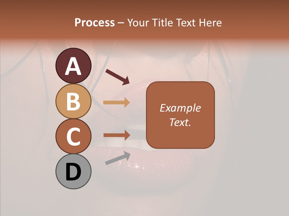 Pretty Makeup Hair PowerPoint Template