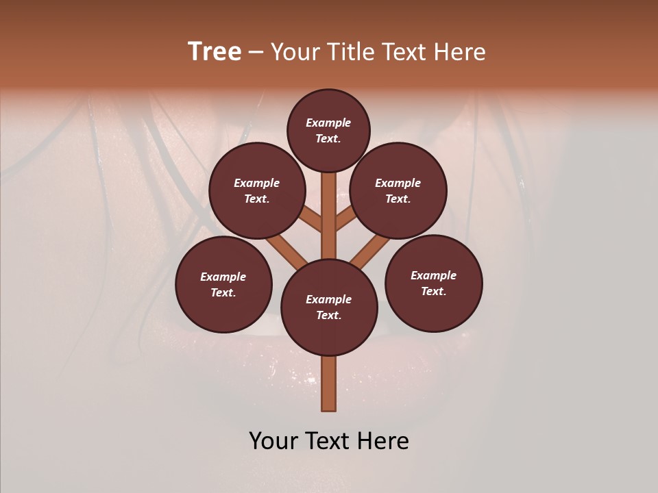 Pretty Makeup Hair PowerPoint Template