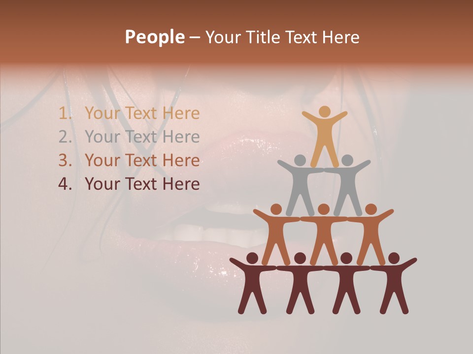 Pretty Makeup Hair PowerPoint Template