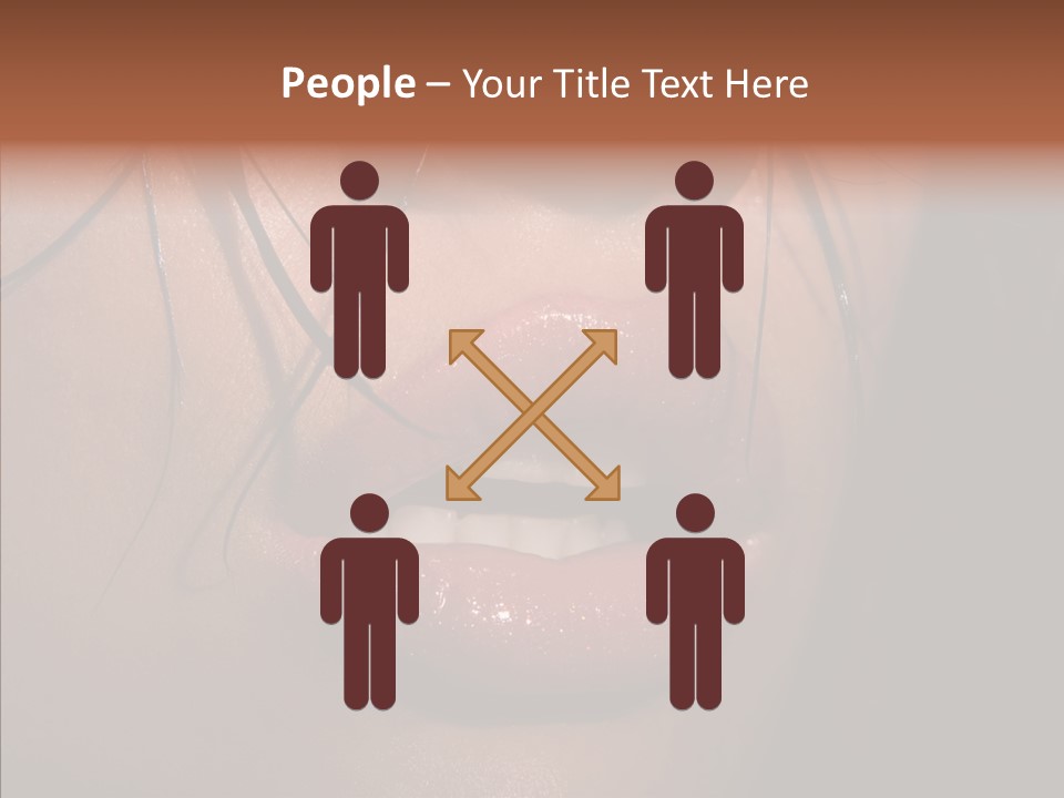 Pretty Makeup Hair PowerPoint Template