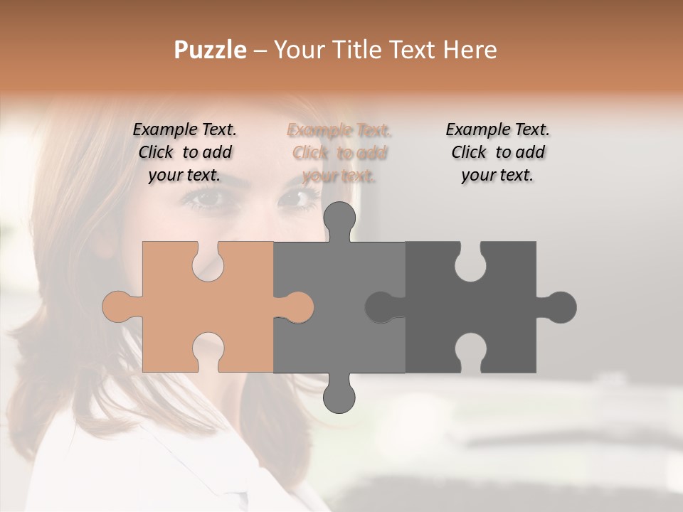 Human Chair Together PowerPoint Template