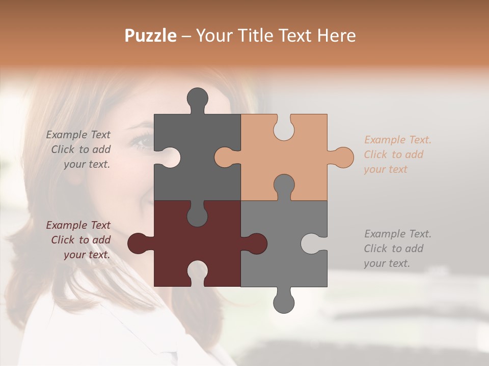 Human Chair Together PowerPoint Template