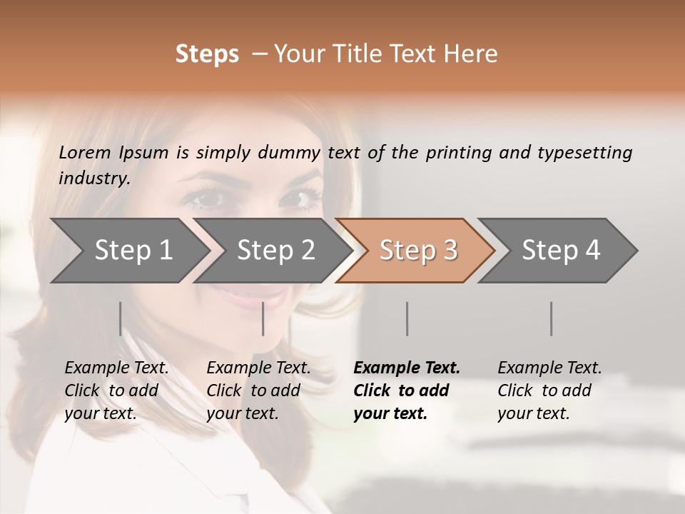 Human Chair Together PowerPoint Template