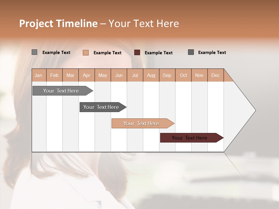 Human Chair Together PowerPoint Template