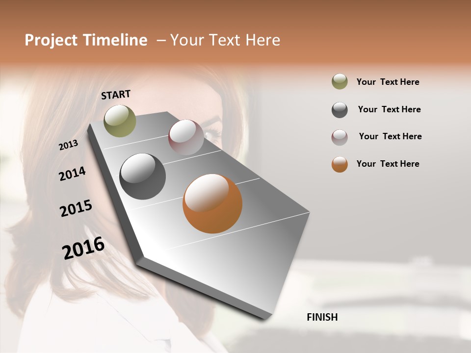 Human Chair Together PowerPoint Template