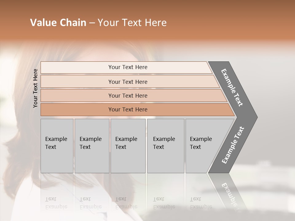 Human Chair Together PowerPoint Template