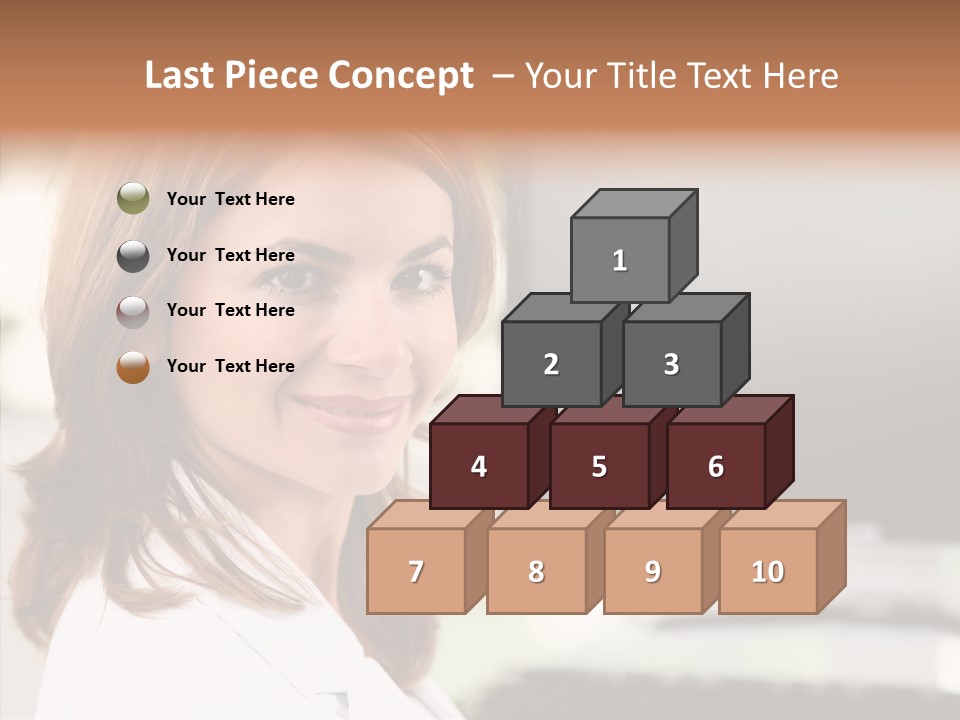 Human Chair Together PowerPoint Template