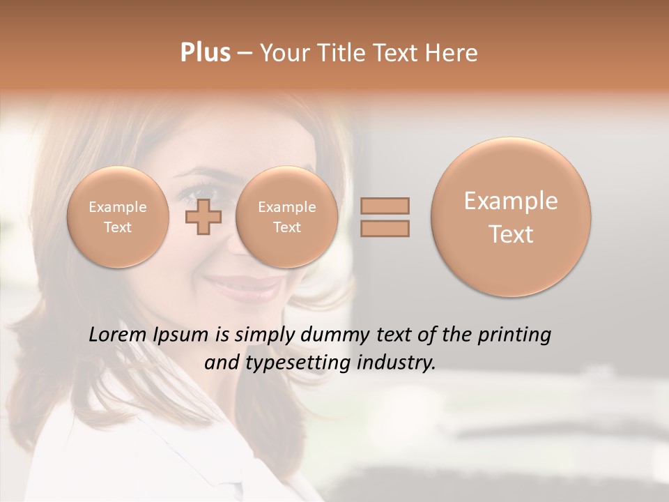Human Chair Together PowerPoint Template