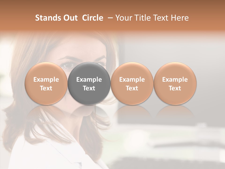 Human Chair Together PowerPoint Template