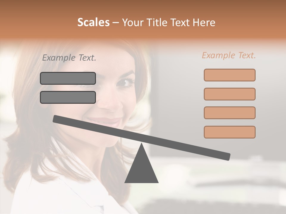 Human Chair Together PowerPoint Template