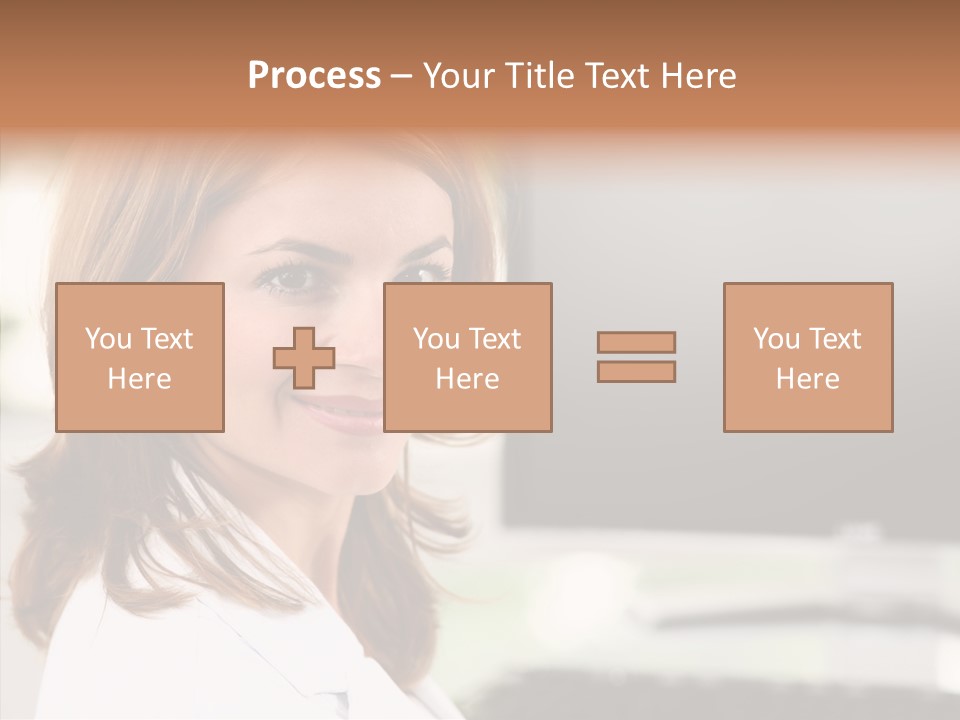 Human Chair Together PowerPoint Template