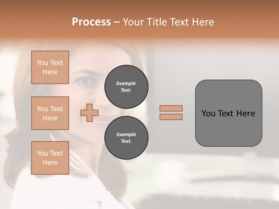 Human Chair Together PowerPoint Template