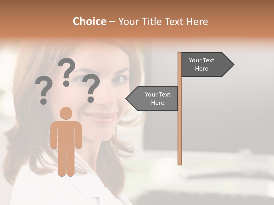 Human Chair Together PowerPoint Template