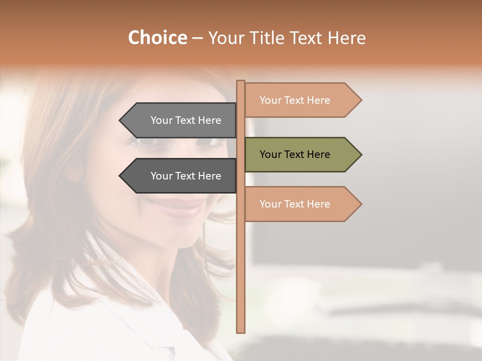 Human Chair Together PowerPoint Template