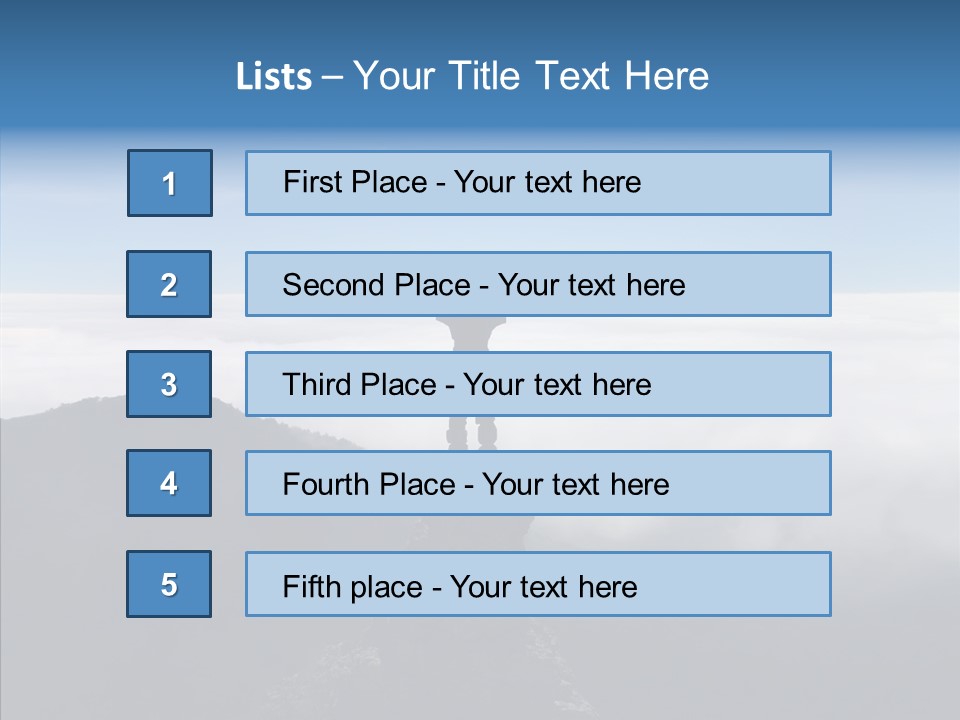 Rock Sport Win PowerPoint Template