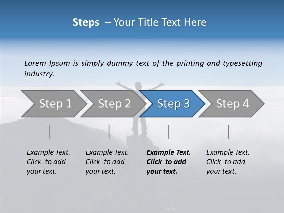 Rock Sport Win PowerPoint Template