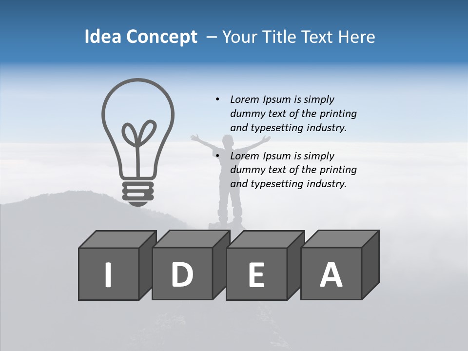 Rock Sport Win PowerPoint Template