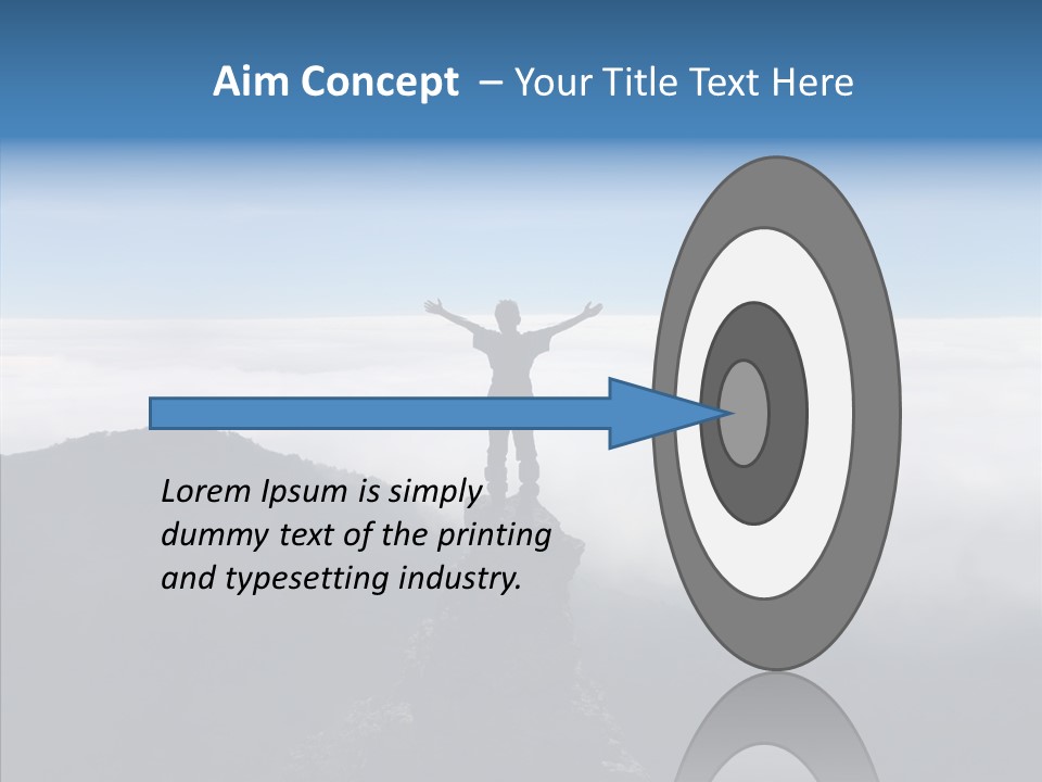 Rock Sport Win PowerPoint Template