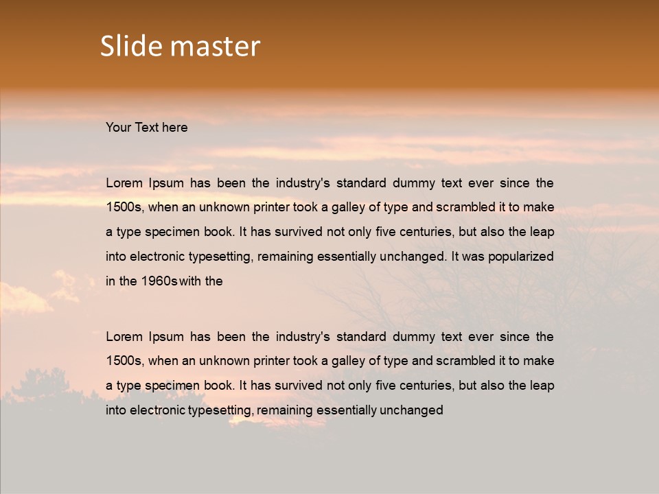 Conference Table Group PowerPoint Template