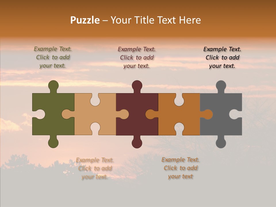Conference Table Group PowerPoint Template