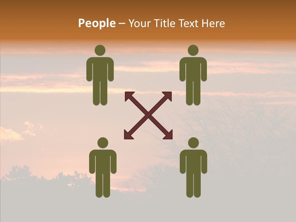 Conference Table Group PowerPoint Template