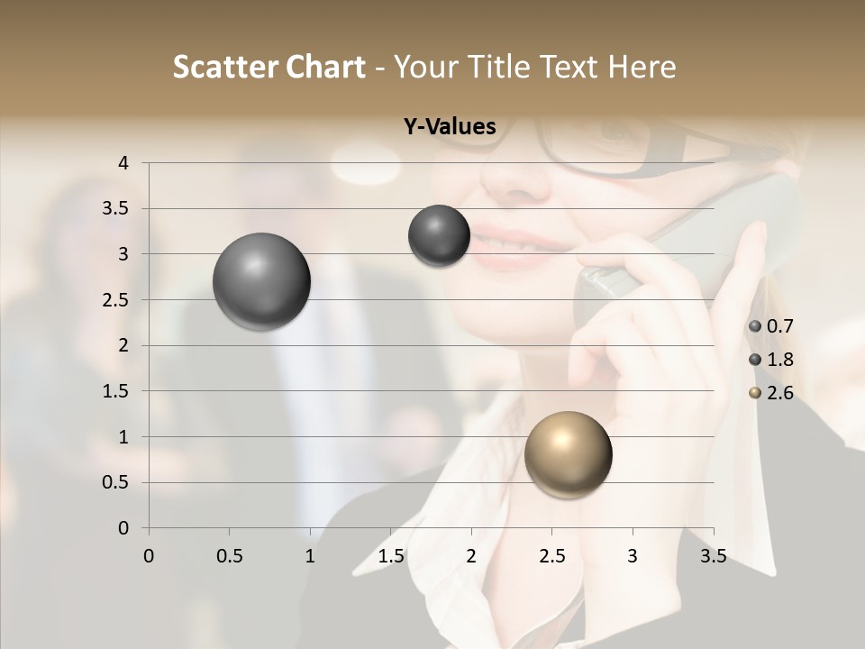 Person Receptionist Call PowerPoint Template