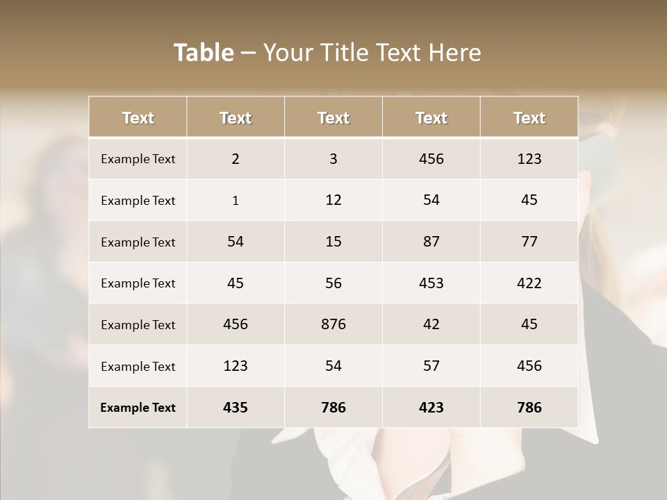 Person Receptionist Call PowerPoint Template