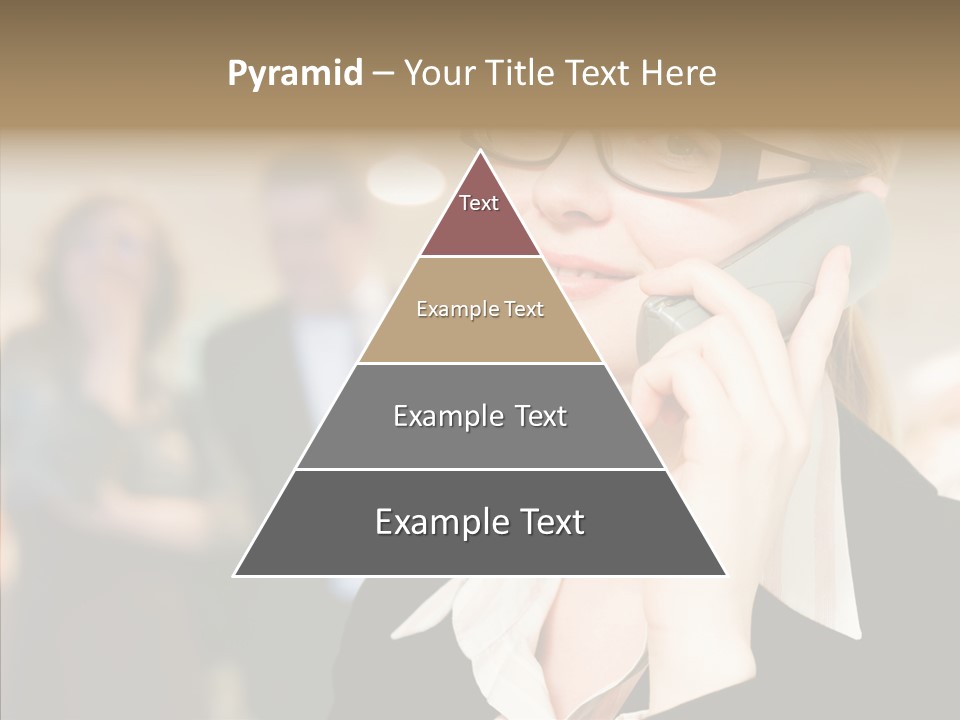 Person Receptionist Call PowerPoint Template