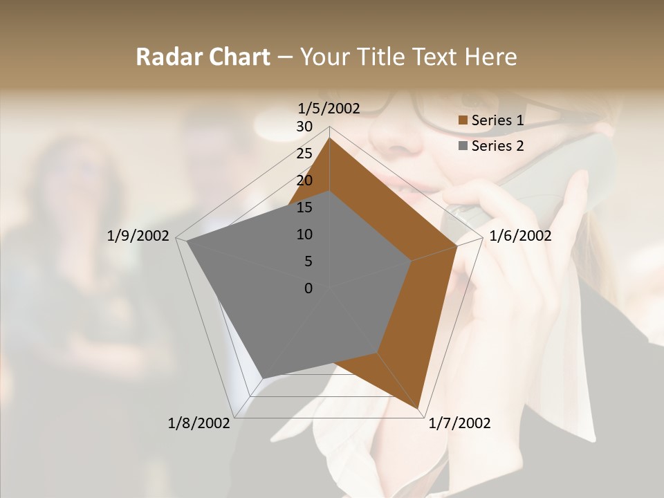 Person Receptionist Call PowerPoint Template