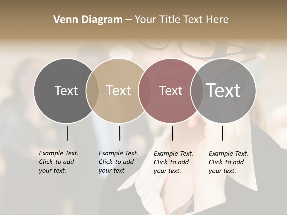 Person Receptionist Call PowerPoint Template