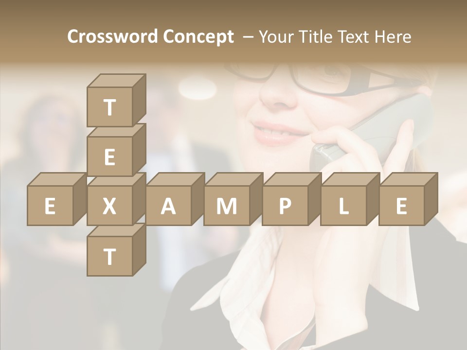 Person Receptionist Call PowerPoint Template